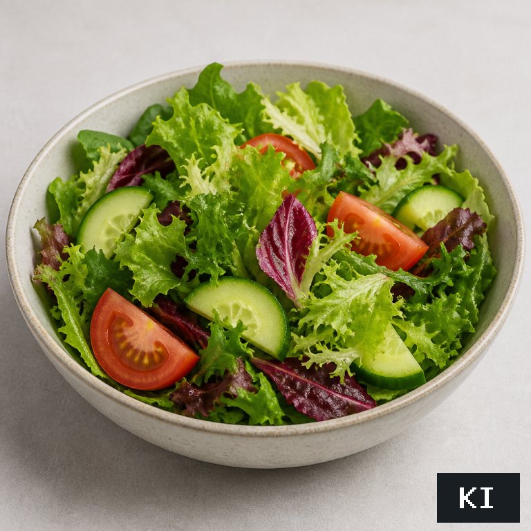 Gemischte Salatschüssel