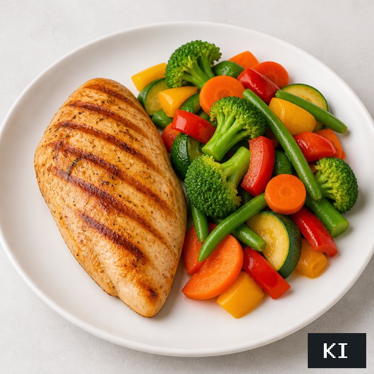 Fitness Grillteller